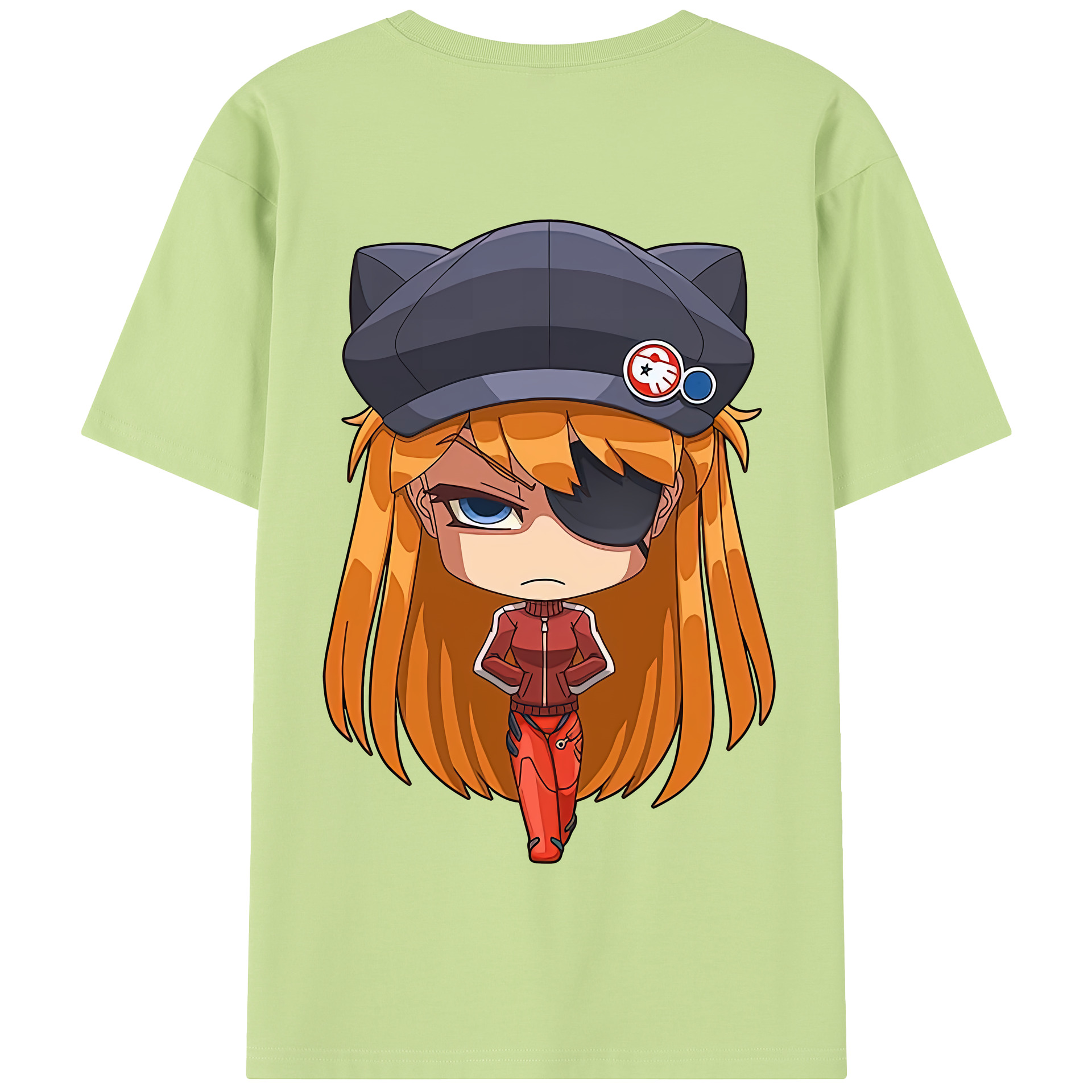 （画像用） EVA 新世紀エヴァンゲリオン 綿100％半袖Tシャツ（背面プリント）